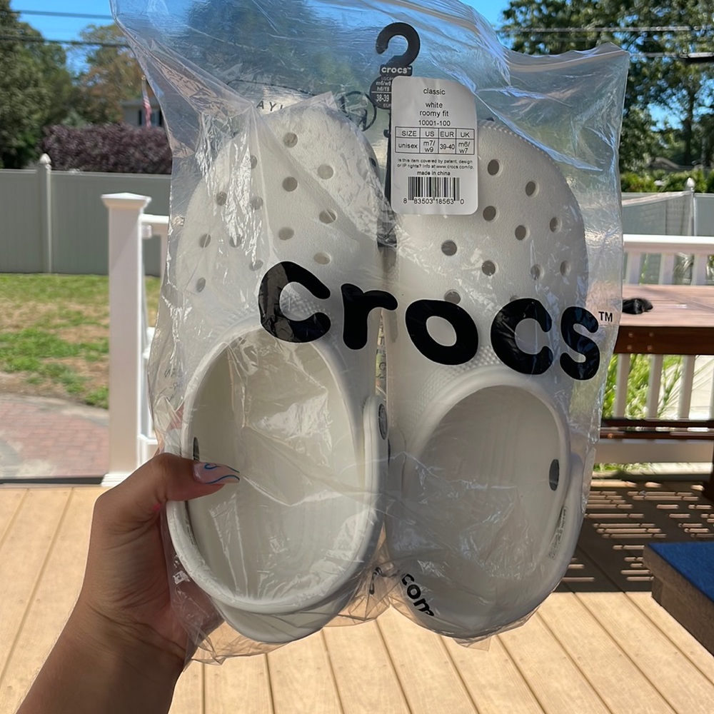 white crocs